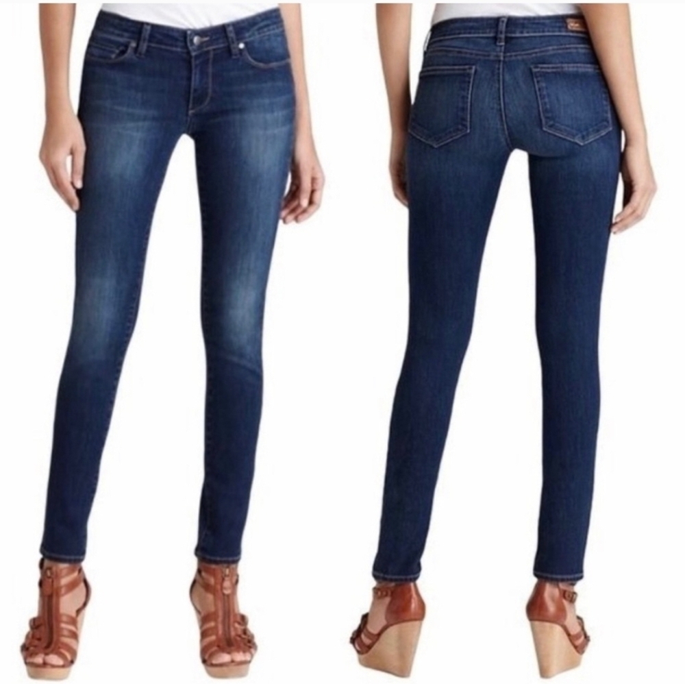 PAIGE Women's Skinny Jeans in Dark Indigo Blue